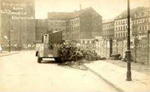Straßenkampf während der Märzkämpfe 1919 in Berlin