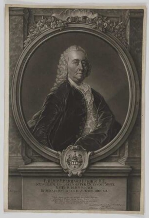 Bildnis des Philipp Eberhard Eckher