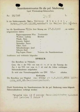 Steudel, Hermann, Dr.
