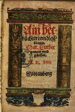 Ain Betbüchlin vnnd leßbüchlin