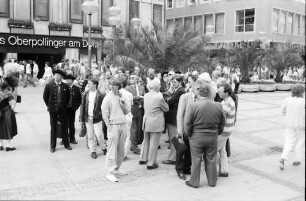 München: Gruppen auf dem Weg zum Rathaus