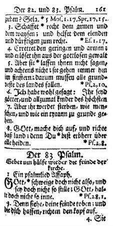 Der 83. Psalm