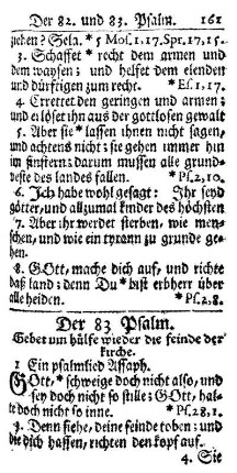Der 83. Psalm