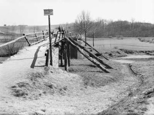 Ostritz. Blumberger Steg über die Neiße