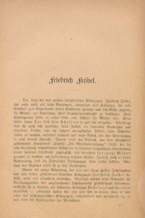 Friedrich Fröbel