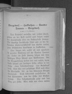 Bergedorf - Heckkathen - Sander Tannen - Bergedorf.