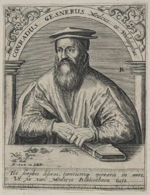 Bildnis des Conradus Gesnerus