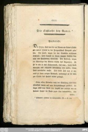 [XII.] Die Schlacht bey Nanci.