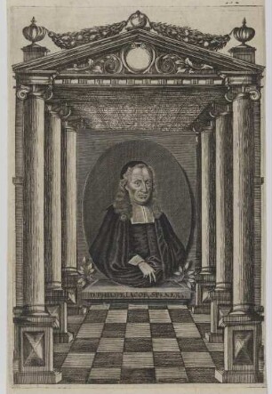 Bildnis des Philippus Iacobus Spenerus