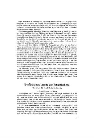 Vorschläge und Winke zum Flugmodellbau