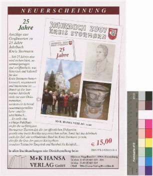 25 Jahre Jahrbuch Kreis Stormarn