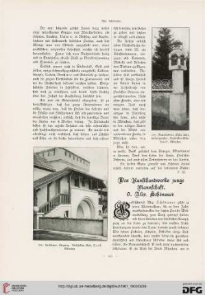 Des Kunsthandwerks junge Mannschaft , [9] : Alex. Schönauer