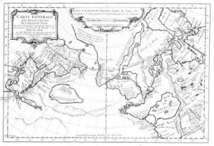 Carte génerale des Découvertes de l'Amiral de Fonte
