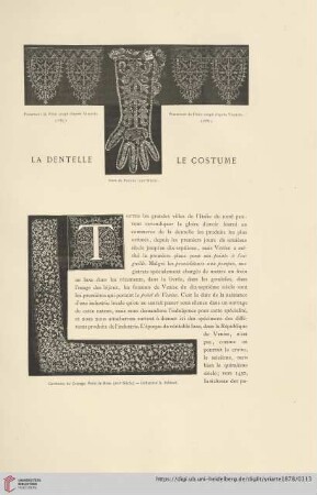 La Dentelle Le Costume