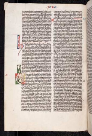 Zierinitiale (Prolog, Liber Jeremiae): H(ieremias) - V(erba yeremie)