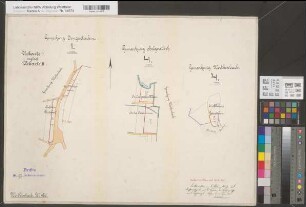 Werthenbach (Netphen), Separation Werthenbach, Urkarte I und II Irmgarteichen Flur 1 Helgersdorf Flur 4 Werthenbach Flur 4