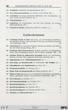 Garderobezimmer (Nr. 398-426)