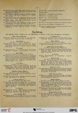 Nachtrag (Nr. 299-349)