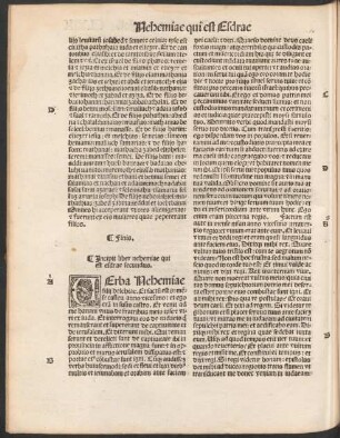 Incipit liber nehemiae quie est esdrae secundus.