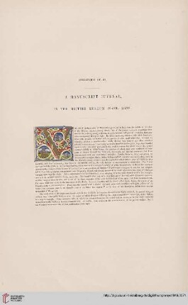 A manuscript juvenal