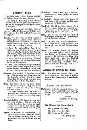 Miau : der gestiefelte Kater ; ein humoristisches Volksblatt. 1865