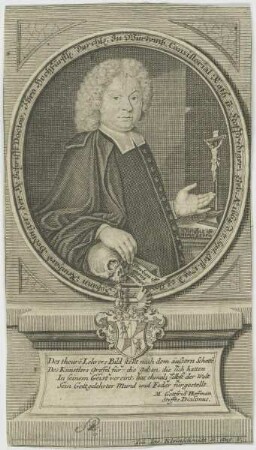 Bildnis des Johann Reinhard Hedinger
