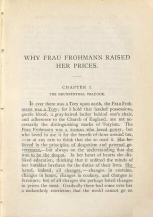 Frau Frohmann and other stories