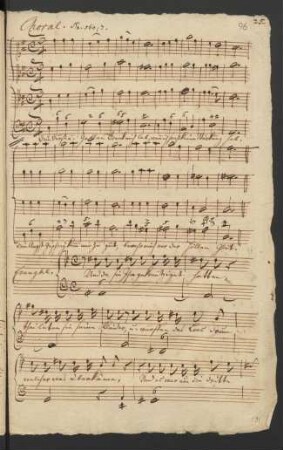 36. Choral: Dein Durst und Gallentrank mich lab