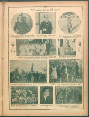 Información gráfica del interior