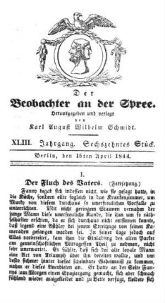 16. Stueck, 15. April 1844