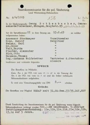 Rothenbacher, Georg