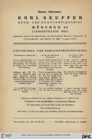Lieferungs- und Zahlungsbedingungen
