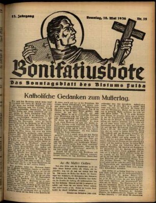 Ausgabe vom Sonntag, den 10. Mai 1936.