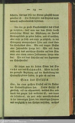 Sinn des Gefühls