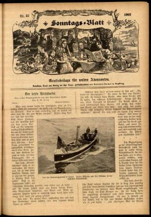 Ausgabe vom Sonntag, den 14. September 1902.