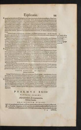 Psalmus XXII.