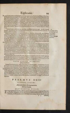 Psalmus XXII.