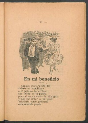 En mi beneficio