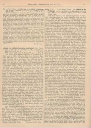 251 [Rezension] Jahrbuch der Jüdisch-Literarischen Gesellschaft. XII u. XIII
