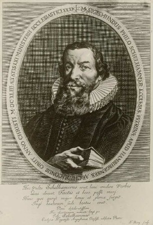 Bildnis des Hamburger Theologen Siegmund Thilo Schellhammer