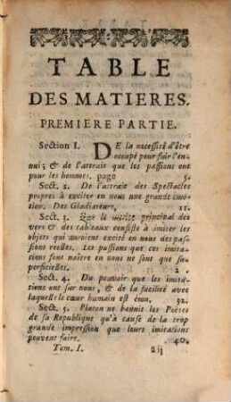 Réflexions Critiques Sur La Poésie Et Sur La Peinture, 1