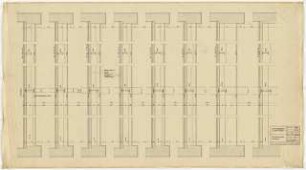 GDF Wüstenrot, Ludwigsburg Innenausbau: Hochhaus: Deckenschnitte 1:10