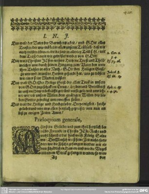 Leichenpredigt : Christliche Leichen-Predigt, Praeloquium generale, [Text], Exordium, Exēgēsis