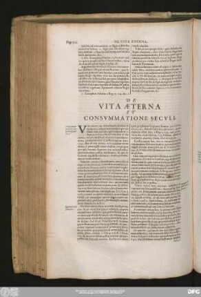 [XXVI.] De Vita Aeterna Et Consummatione Seculi.