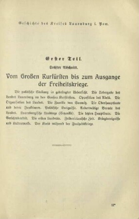 Vom großen Kurfürsten bis zum Ausgange der Freiheitskriege