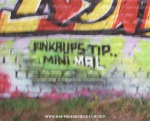 EINKAUFS TIP.. MINI MAL