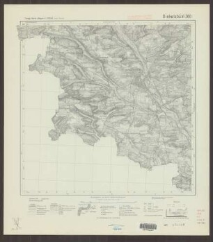 380 Dinkelsbühl ; Topographische Karte von Bayern 1:25.000 [Positionsblätter]