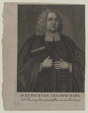 Bildnis des Herrmann Joachim Hahn