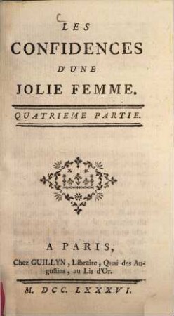 Les Confidences D'Une Jolie Femme, 4