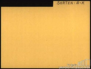 VERBENA/VERBENEN: Sorten A-K